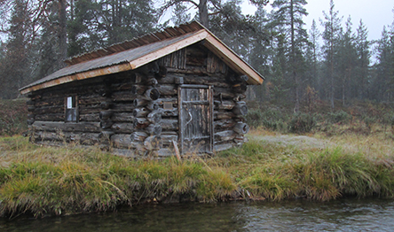 Old Suomunruoktu Hut. Photo: Siiri Tolonen, Metsähallitus