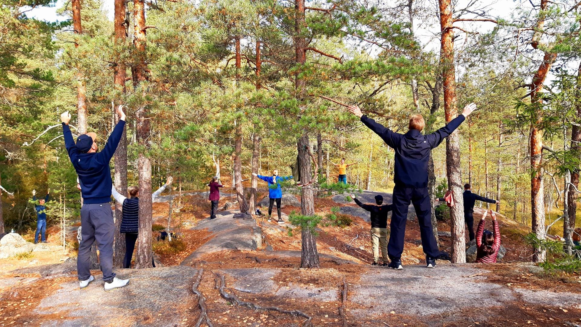 Yoga in Nuuksio