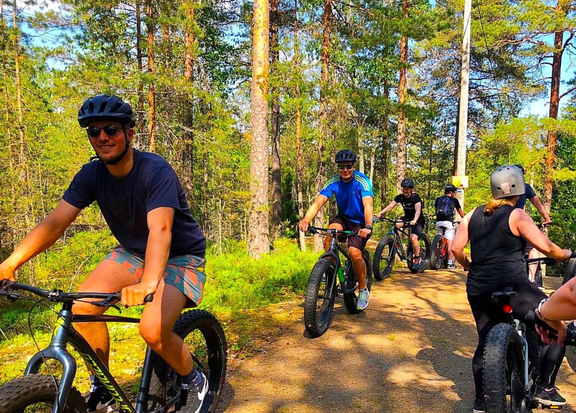 Fatbiking tour in Nuuksio