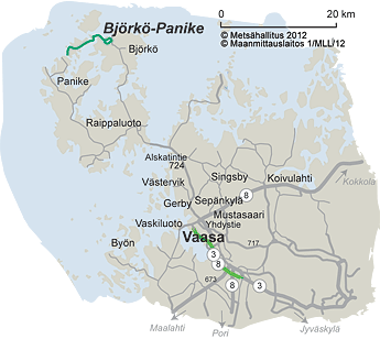 Merenkurkun reittikuvaukset 