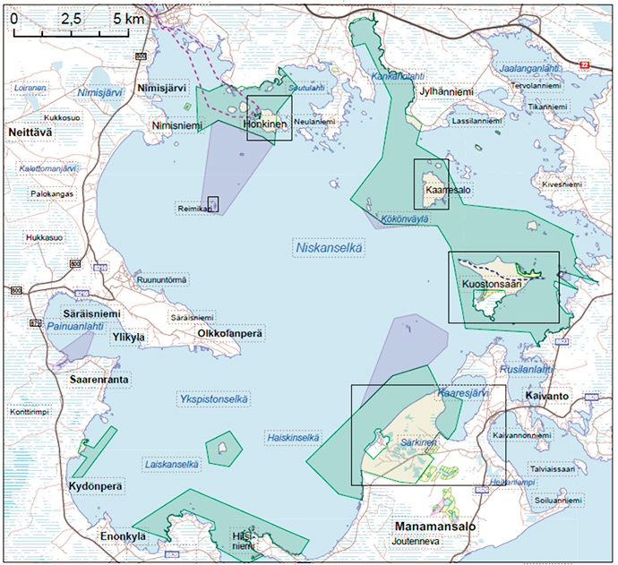 Oulujärven Kartat - Luontoon.fi